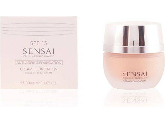 sensai cp cream foundation spf15 cf12 soft beige 30 ml