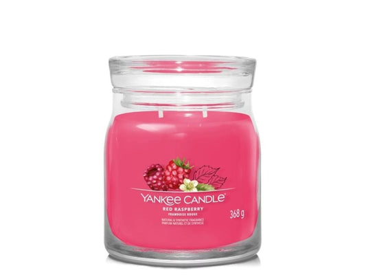 Yankee Candle - Red Raspberry Signature Medium Jar