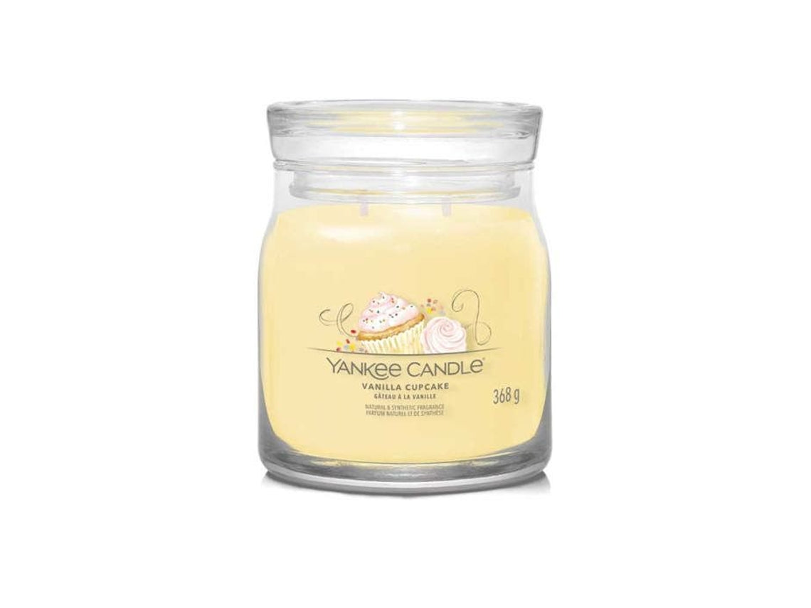 Yankee Candle - Vanilla Cupcake Signature Mittelgroßes Glas