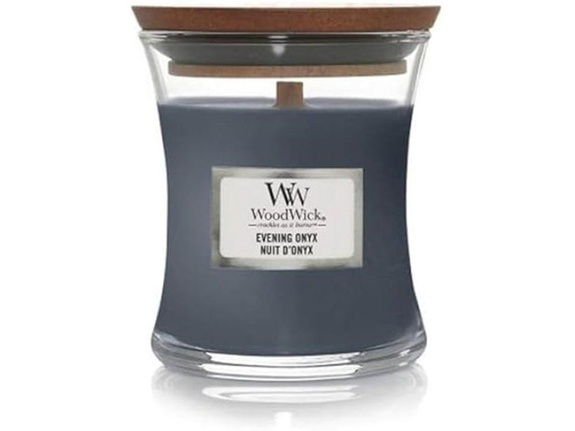 WoodWick Geurkaars Medium Evening Onyx 275 gr