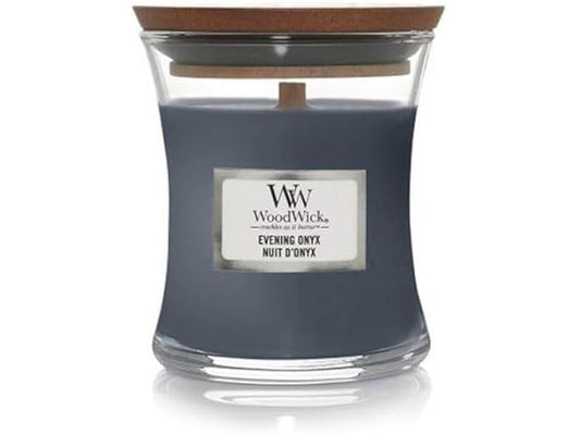 WoodWick Geurkaars Medium Evening Onyx 275 gr