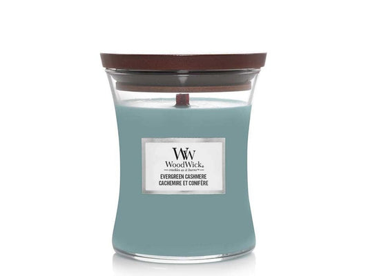 WoodWick Evergreen Cashmere Medium Candle