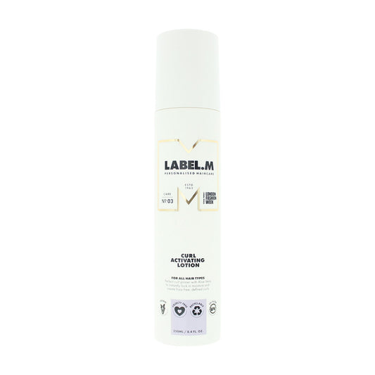 Label.M, Curl Activating, Hair Styling Lotion, 250 ml