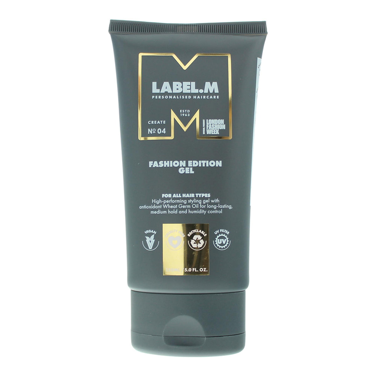 Label.M, Fashion Edition, Hair Styling Gel, Humidity Resistant, Medium Hold, 150 ml