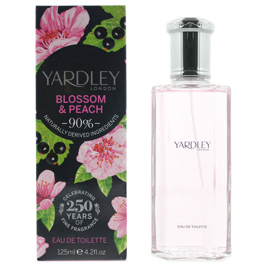 Yardley, Blossom & Peach, Eau de Toilette, für Damen, 125 ml