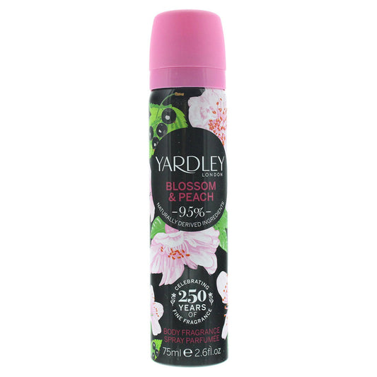Yardley, Blossom and Peach, Duftspray, für Damen, 75 ml