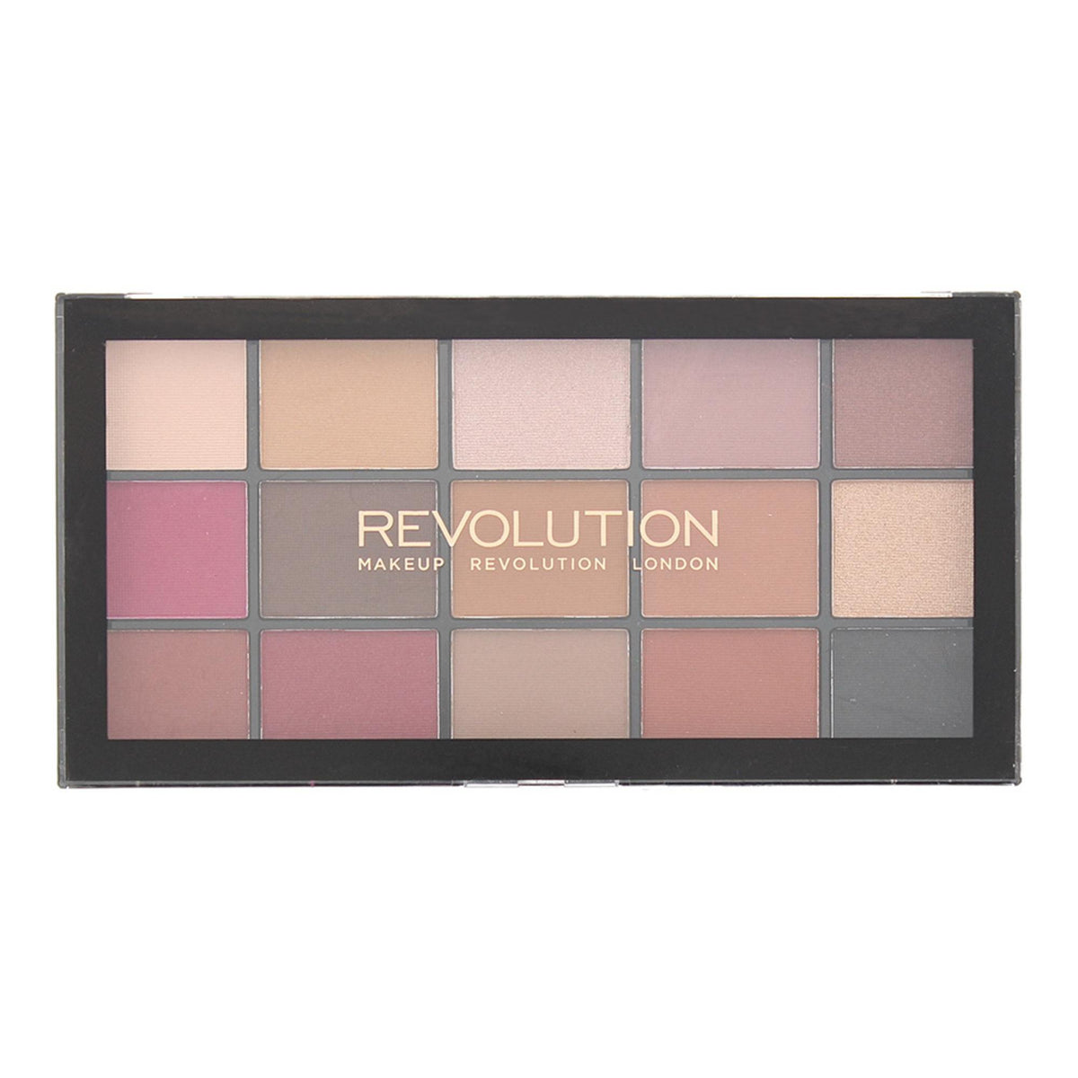 Makeup Revolution, Reloaded Palette, Vegan, Eyeshadow Palette, 16.5, Iconic Vitality, 15 pcs, 16.5 g