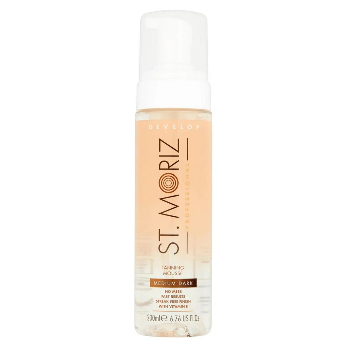 St. Moriz, Professional Clear, Selbstbräunungsmousse, für das Gesicht, 200 ml