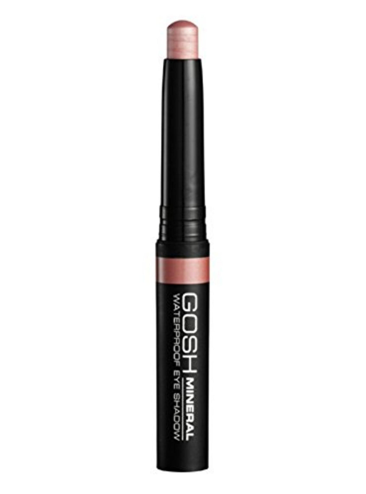Gosh, Mineral, Perfume-Free, Metallic, Cream Eyeshadow, 009, Rose, 2.5 g