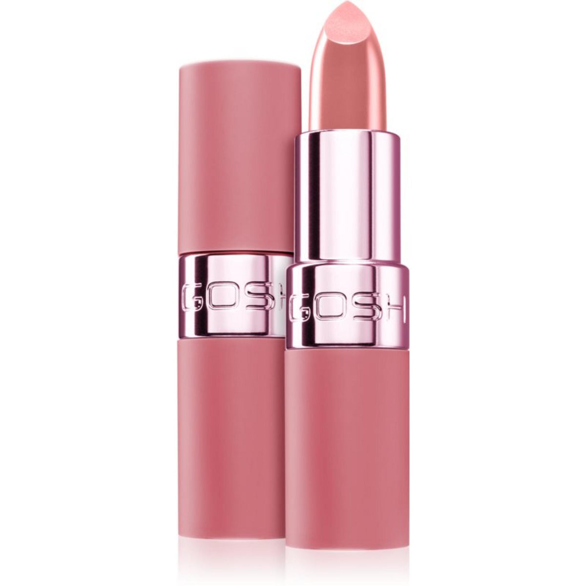 Gosh, Luxury Rose Lips, Vegan, Creme, Lippenstift, 001, Love, 3,5 g