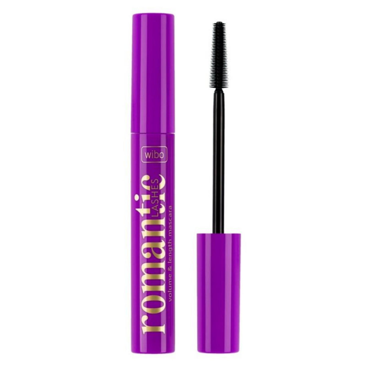 Wibo, Romantic Lashes, Volumen-Mascara, Schwarz, 8 ml