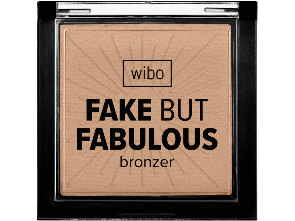 Wibo, Fake But Fabulous, Matte, Bronzer Compact Powder, 02, Chestnut, 9 g
