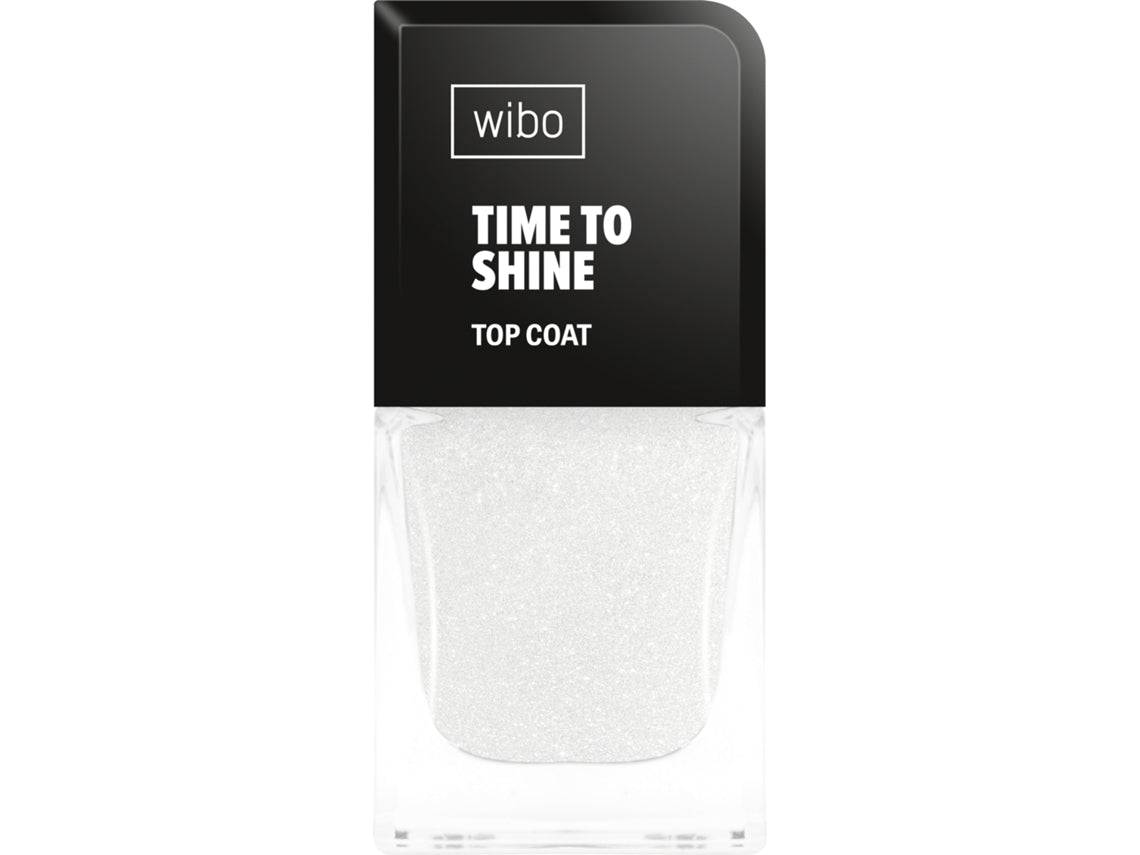 Wibo, Time To Shine, Top Coat, Nail Polish, 8.5 ml