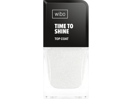 Wibo, Time To Shine, Top Coat, Nail Polish, 8.5 ml