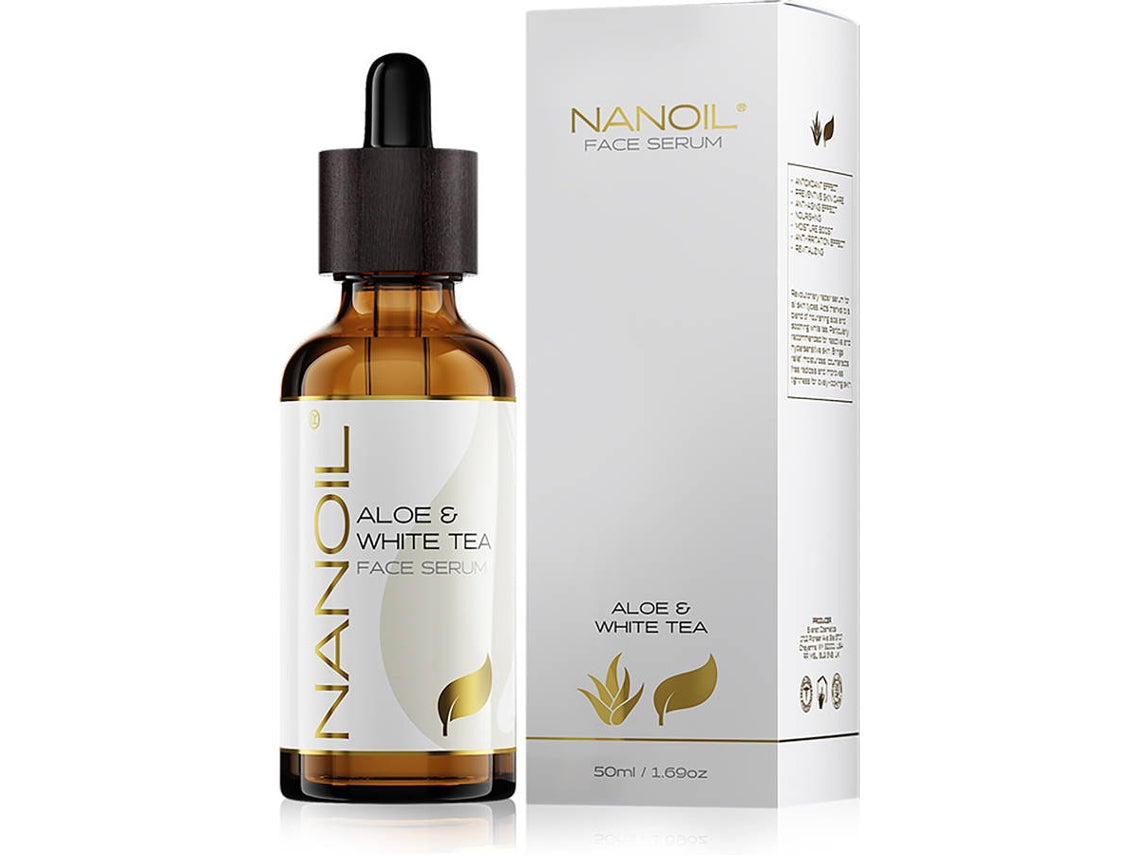 Nanoil - Aloe &amp; White Tea Face Serum - 50ml