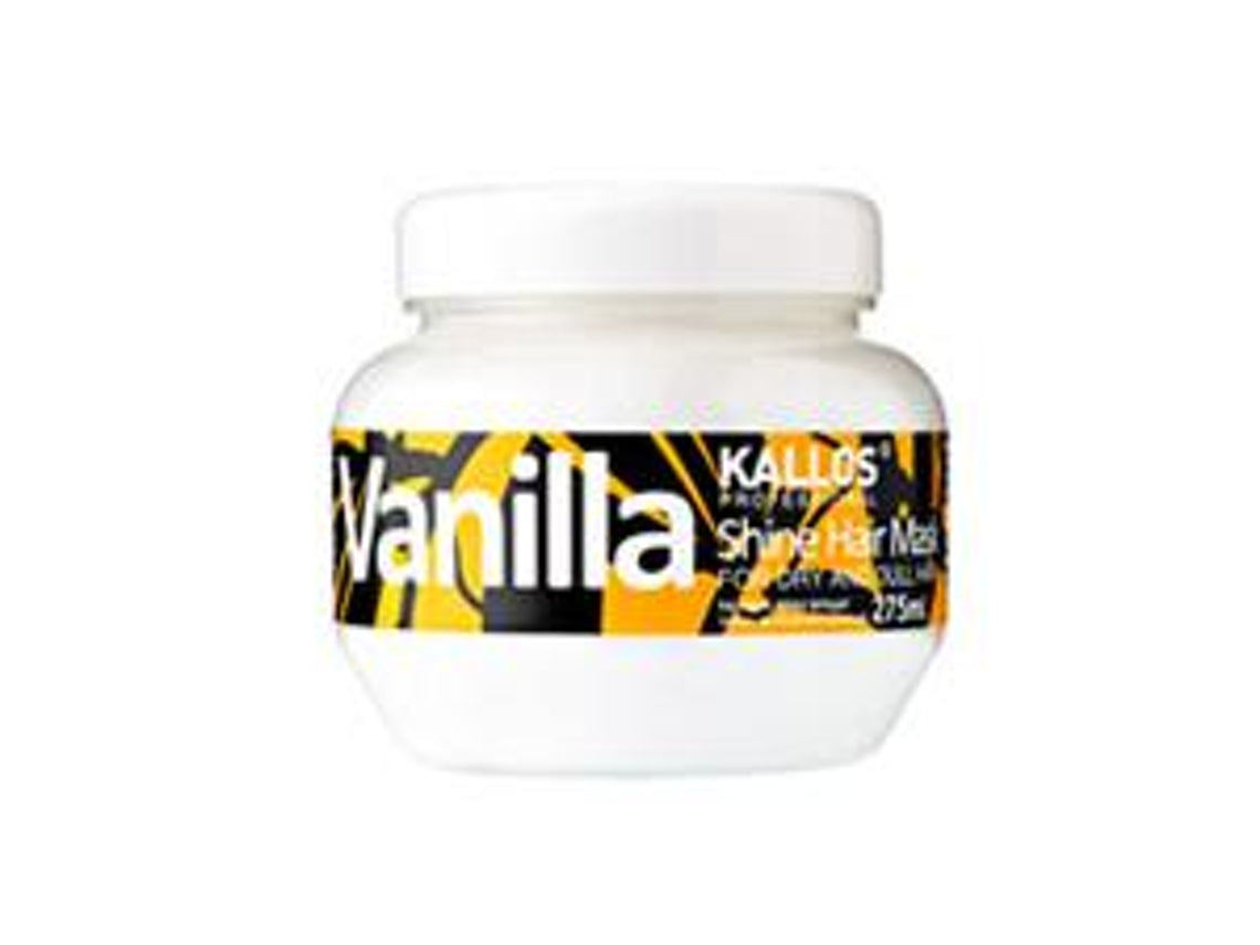Voedend Haarmasker Kallos Cosmetics Vanilla 275 ml