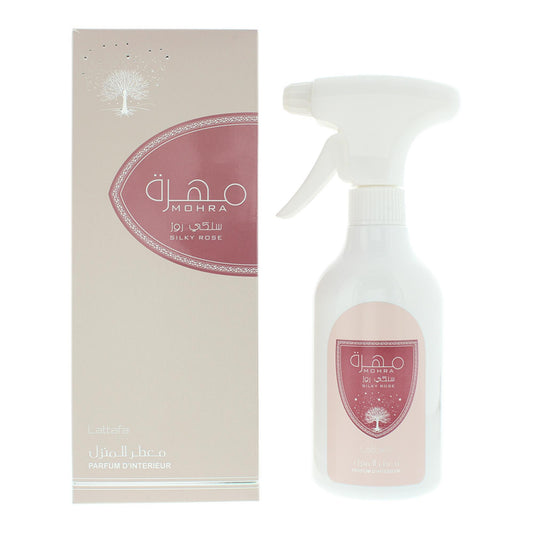 Lattafa, Mohra Silky Rose, Silky Rose, Raumspray, 450 ml