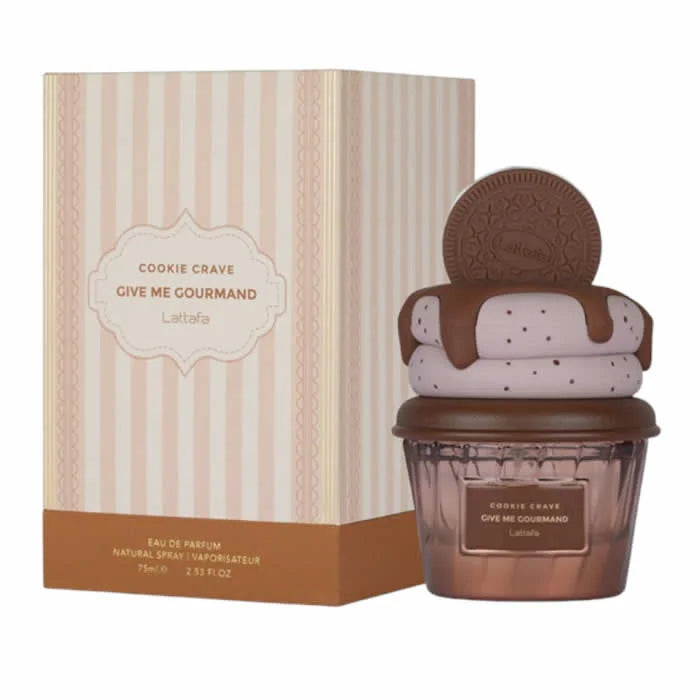 Lattafa Give Me Gourmand Cookie Crave Eau De Parfum Spray 75ml