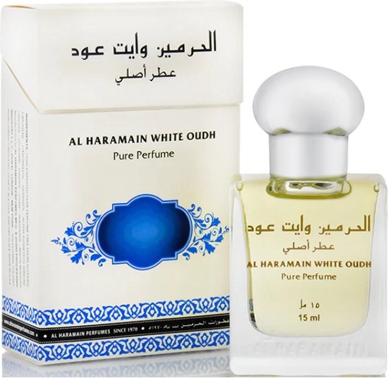 Al Haramain White Oudh Perfume Puro Roll-On 15ml