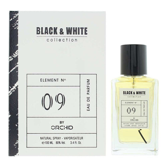 Orchid, Black & White Collection-Element No. 09, Eau De Parfum, Unisex, 100 ml
