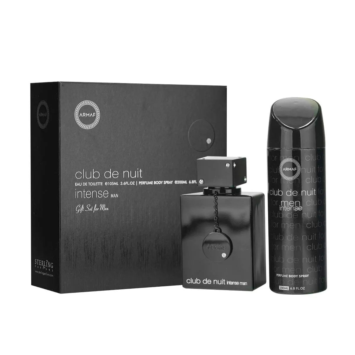 Armaf Club De Nuit Eau De Toilette Intense Man Spray 200ml Set 2 Pieces