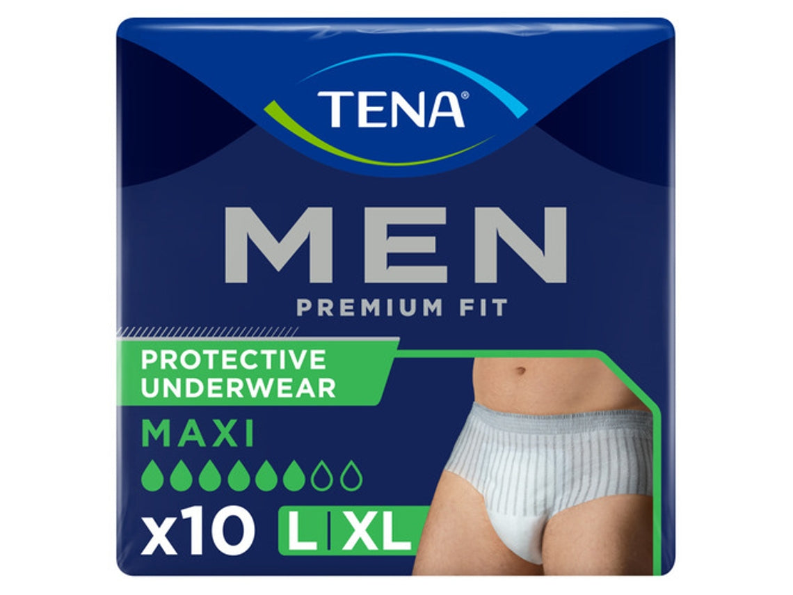 Tena Men Premium Fit Large incontinentie broekjes - 10 Stuks