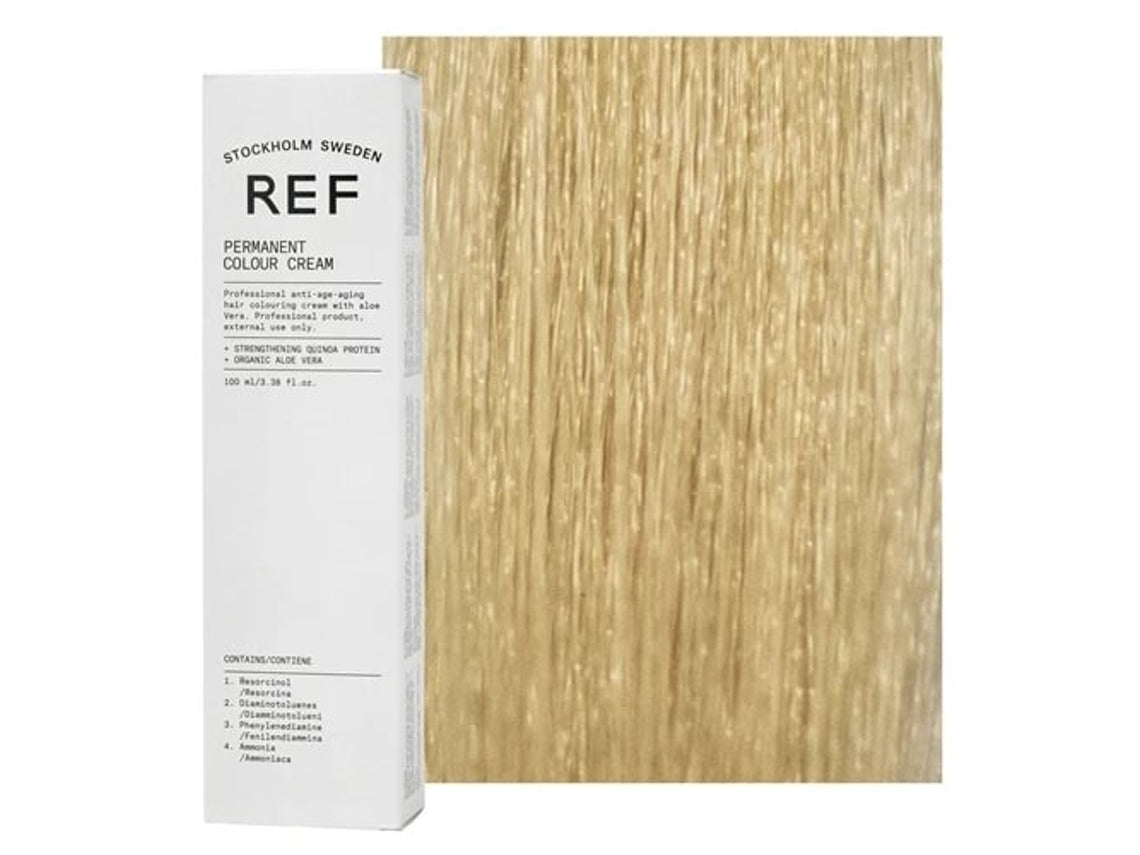 Ref Stockholm, Permanent Colour, Vegan, Permanent Hair Dye, 10.0 Extra Light Blonde, 100 ml