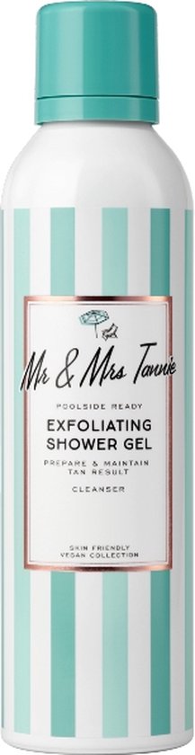 Mr & Mrs Tannie, Mr & Mrs Tannie, Aloe Vera, Exfoliating, Shower Gel, For All Skin Types, 200 ml