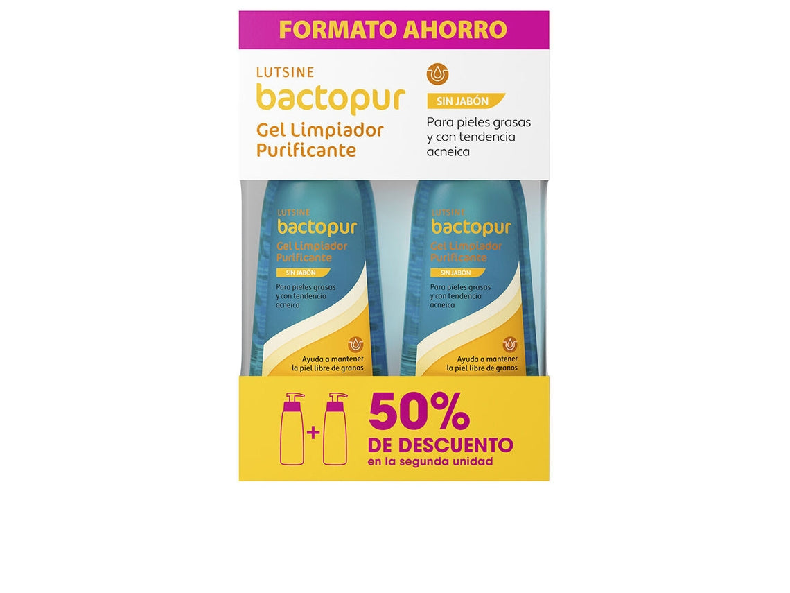 BACTOPUR purifying cleansing gel pack 2 x 200 ml