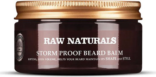 Raw Naturals, Storm Proof, 100% vegan, Beard Balm, Softening, 100 ml