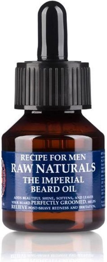Raw Naturals, The Imperial, Beard Oil, 100% vegan, Smooth & Soften, 50 ml