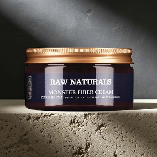 Raw Naturals, Monster Fiber, No Parabens, Hair Styling Cream, 10, 100 ml