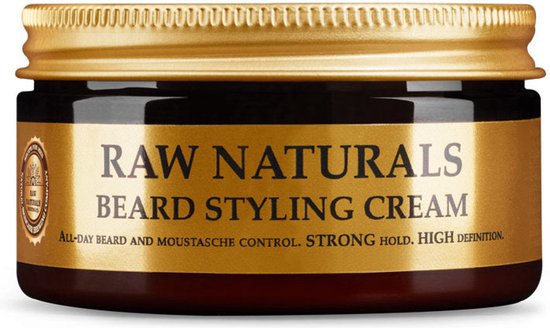 Raw Naturals, Beard Styling, Beard Cream, Softening, 100 ml