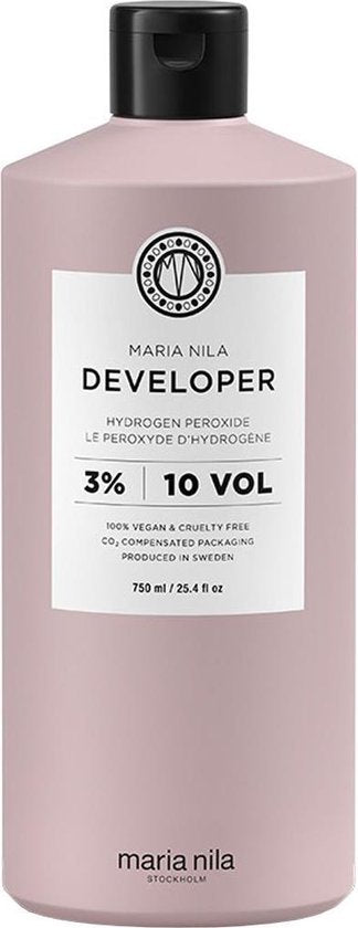 Maria Nila, Developer, Hair Oxidant Lotion, 3%, 10 vol, 750 ml