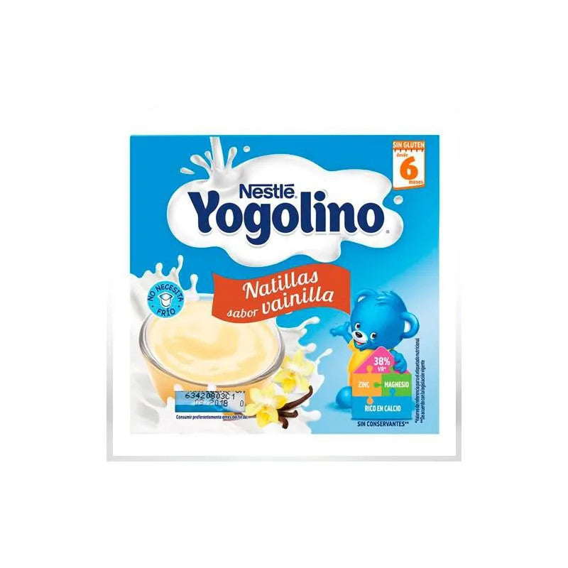 Nestle Nestle Vanilla Flavor Custard 6 Months 4x 100g
