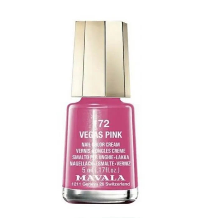 Mavala Nail Polish 172 Vegas Pink 5ml
