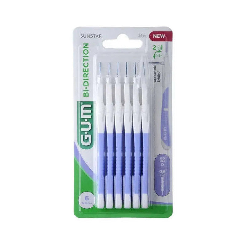 GUM Bi-Directions 0.6 mm 6 stuks