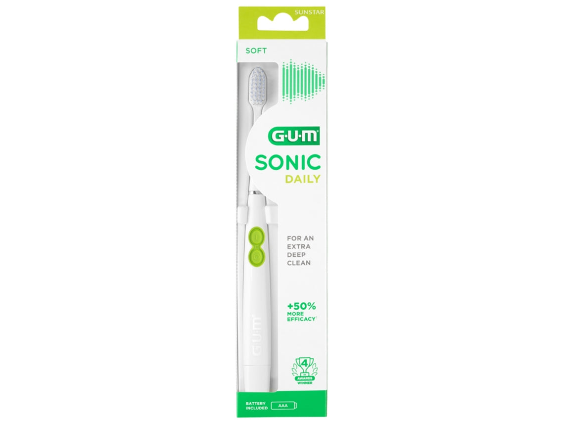 GUM Elektrische Tandenborstel Sonic Daily Wit