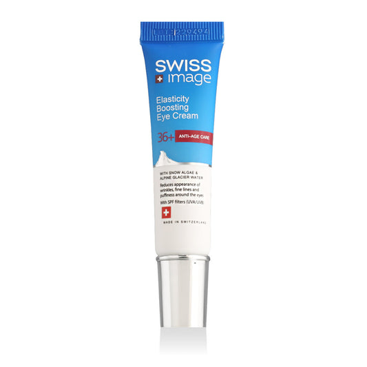 SWISSIMAGE ANTI-AGE 36+ - Elastizitätsfördernde Augencreme - Natürliche und wirksame Inhaltsstoffe - Frei von Parabenen, SLE/SLES und Phthalaten - 15ml