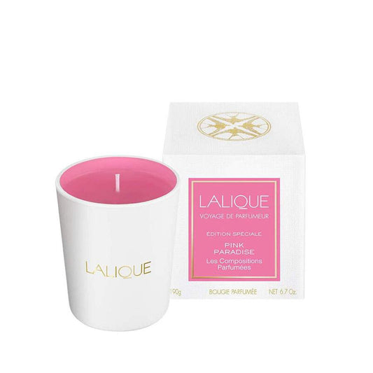 Lalique, Les Compositions Parfumees - Pink Paradise, Scented Candle, 190 g