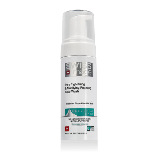 Swiss Image, Essential Care Pore Tightening & Mattifying Foaming Face Wash, 150ml