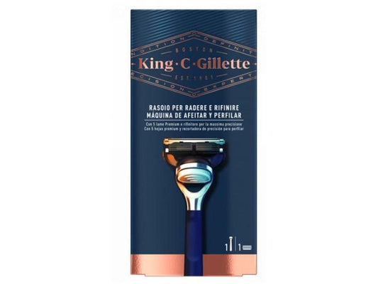 Manual shaving razor King C Gillette Gillette King Blue