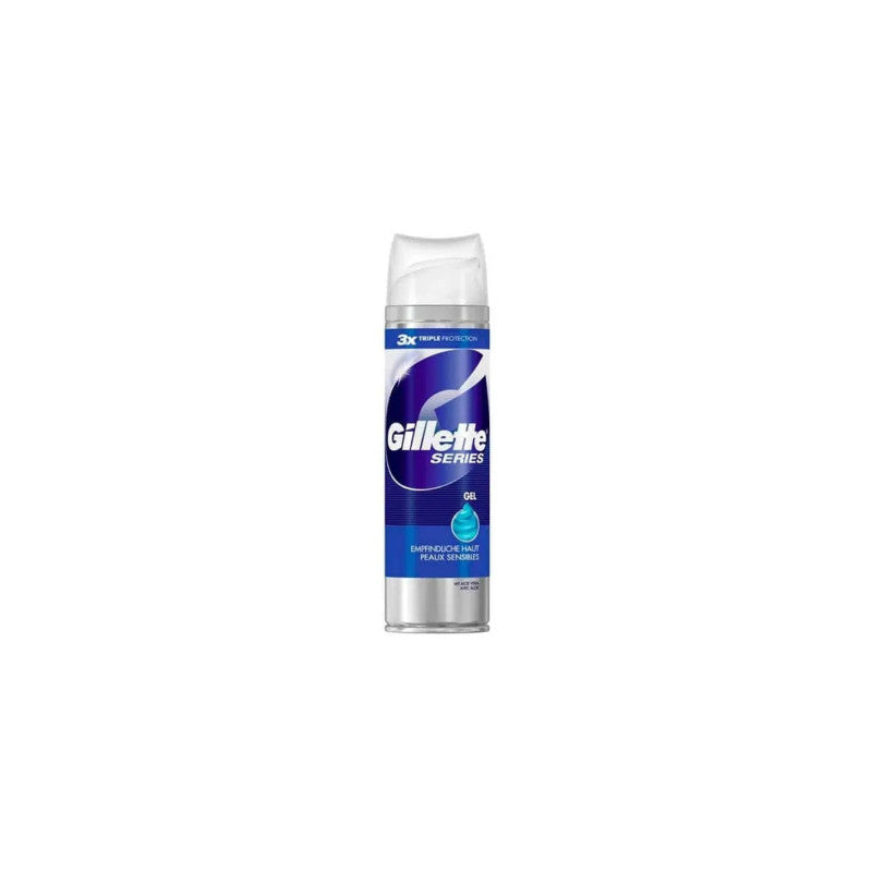 Gillette Gevoelige Huid Scheergel Basic 200 ml