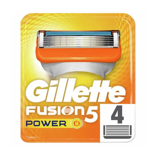Gillette Fusion Power - Scheermesjes/Navulmesjes - 4 Stuks