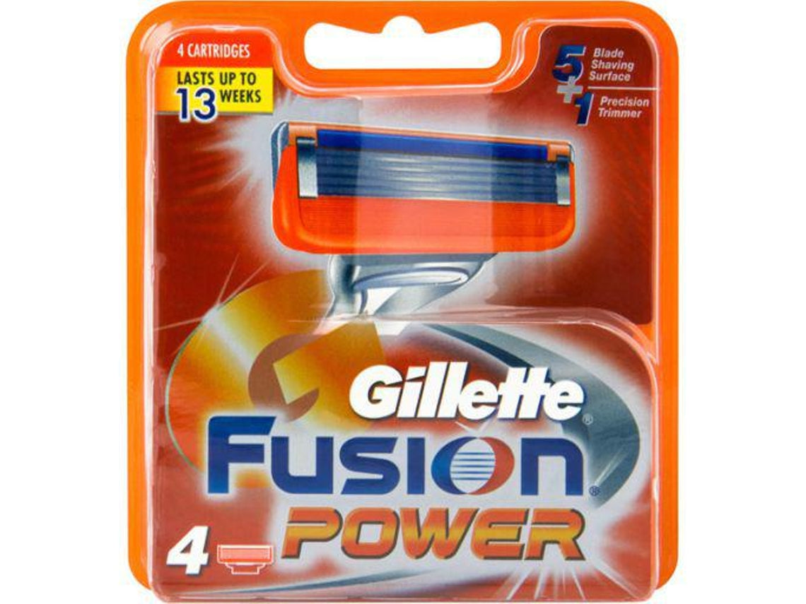 Gillette Fusion 5 Power 4 pcs