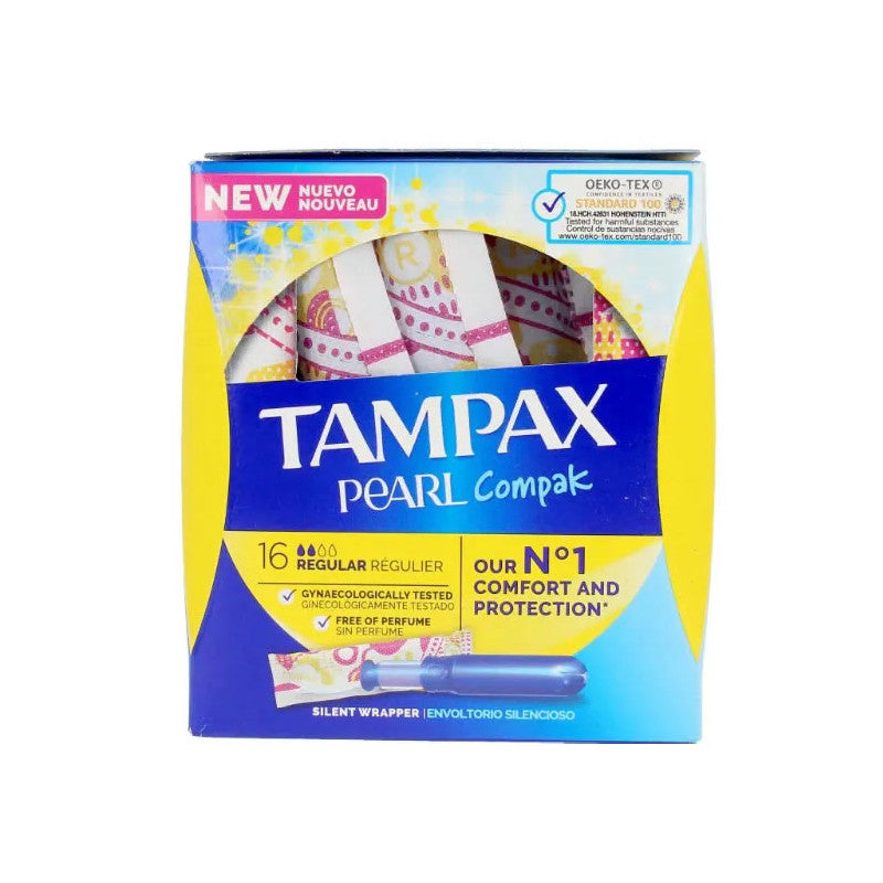Tampax Pearl Kompak Tampons - 16 Stuks