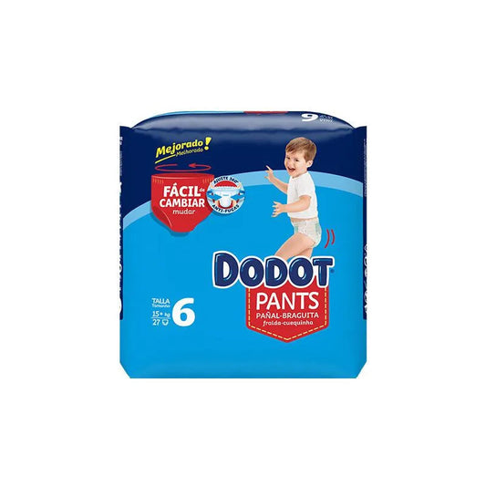 Wegwerpluiers Dodot Pants 15+ kg Maat 6 27 Stuks