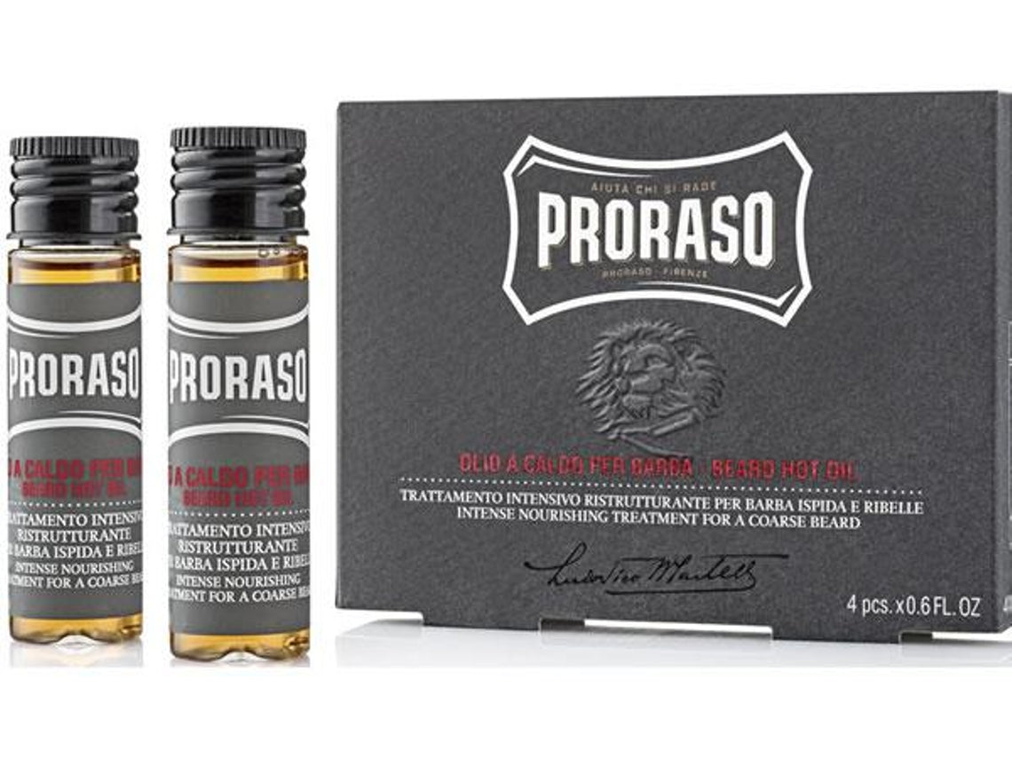 Baard Olie Yellow Proraso Warm (4 x 17 ml)