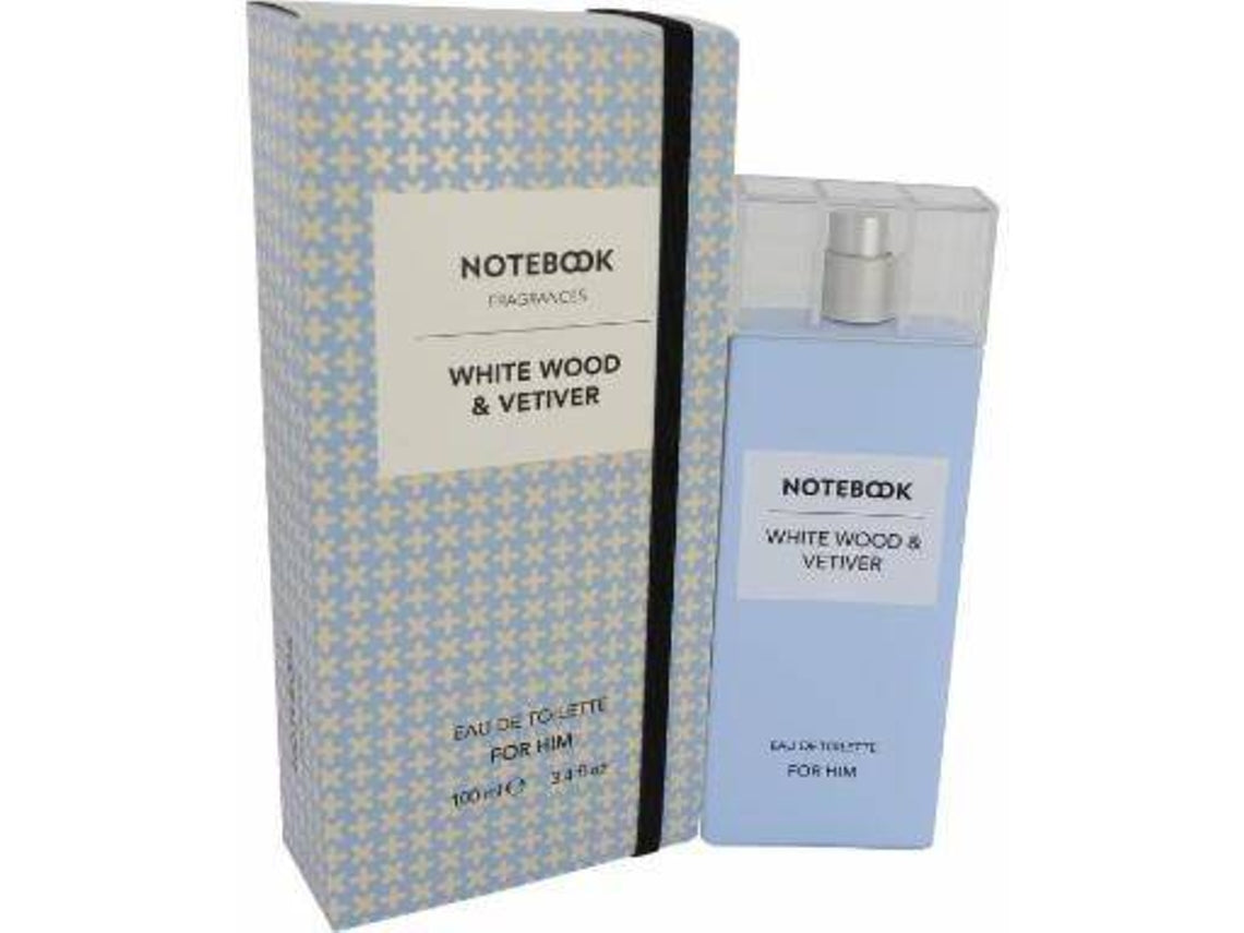 Notebook White Wood &amp; Vetiver by Selectiva SPA 100 ml - Eau De Toilette Spray