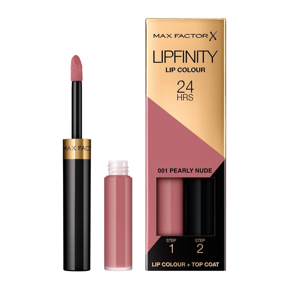 Max Factor Lipfinity Lip Colour Lipstick - 001 Pearly Nude